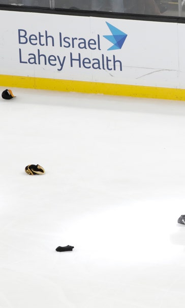 Pastrnak hat trick helps Bruins hold off Jets 5-4